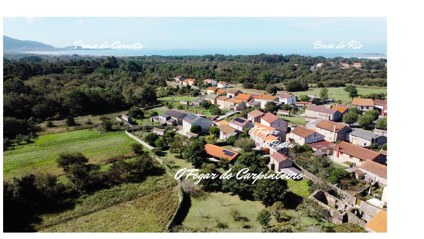 O Fogar Do Carpinteiro Villa การ์โนตา ภายนอก รูปภาพ